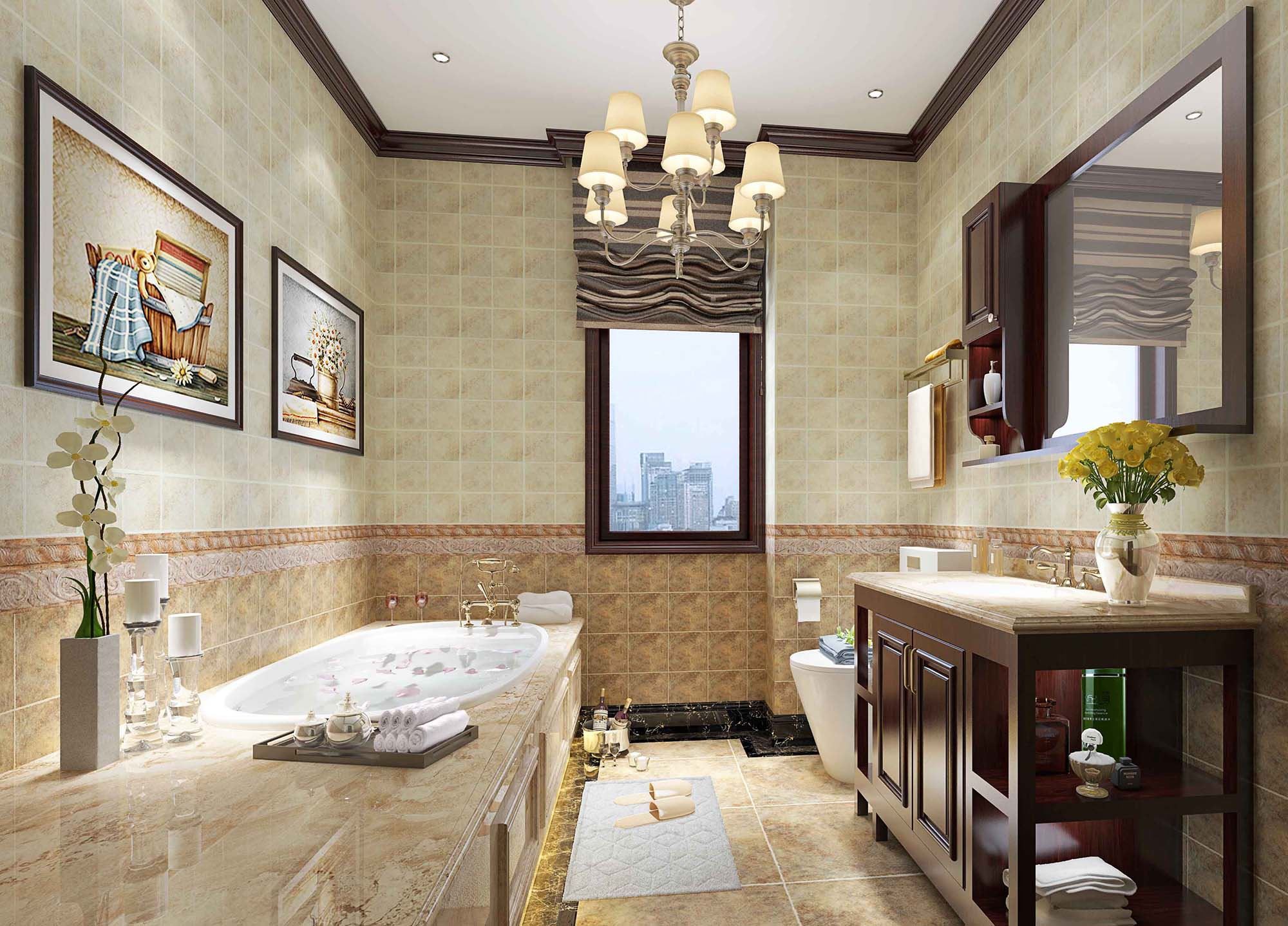 wooden Bathroom Cabinet