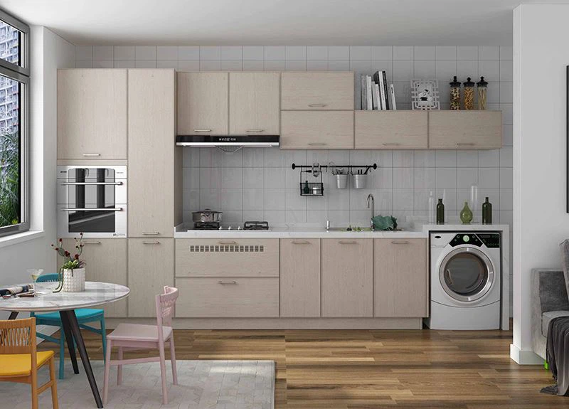 Economical Melamine Kitchen manufacturers HM1003H606 Economical Melamine Kitchen manufacturers HM1003H606