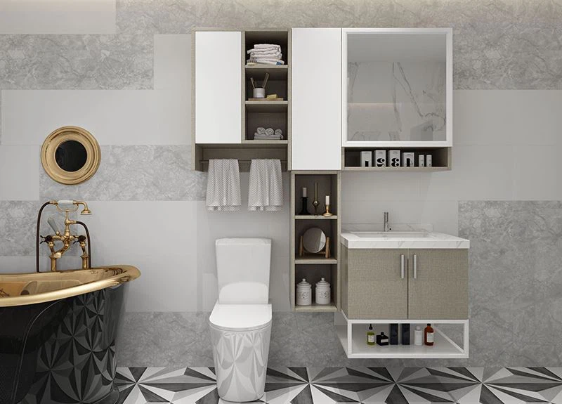 modern wall mounted vanity