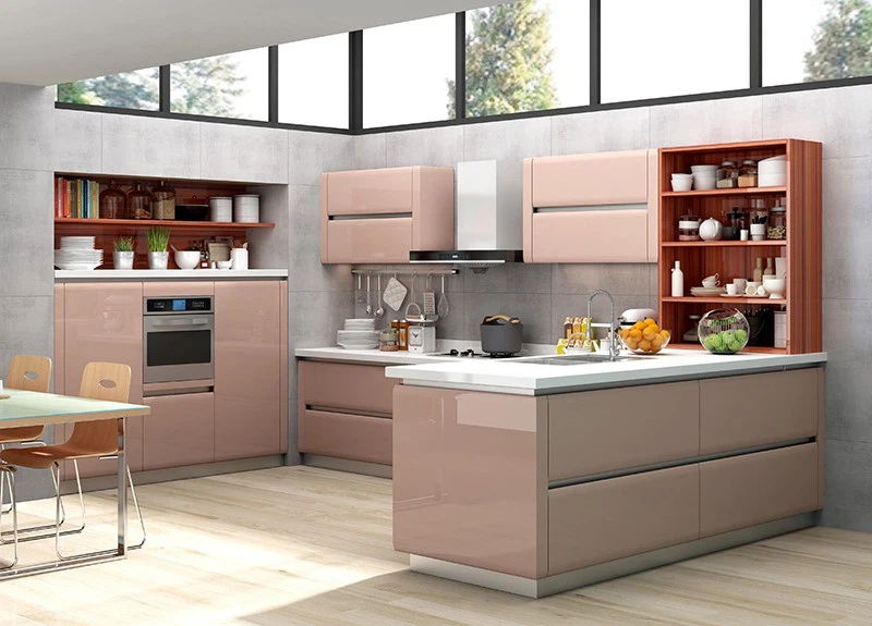 Lacquer Modular Kitchen Cabinets Lacquer Modular Kitchen Cabinets