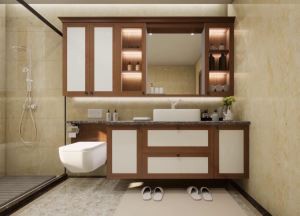 Unidad de almacenamiento de tocador de baño