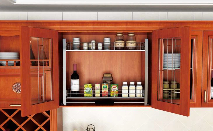 Wood Veneer Kitchen Cabinets