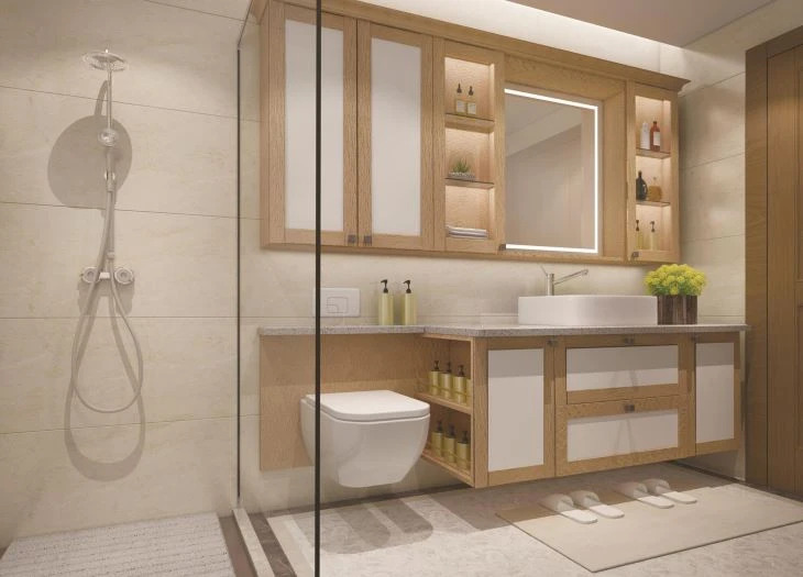 Mueble de baño flotante