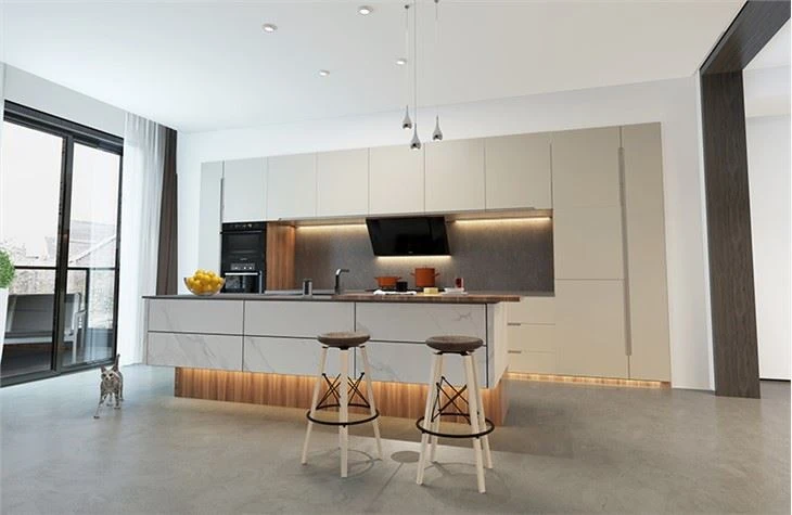 Contemporary Gloss Kitchen Cabinets