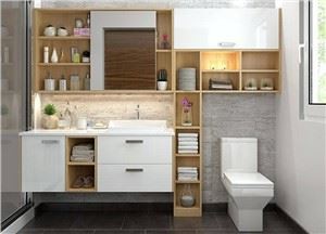 Muebles de baño de losa moderna