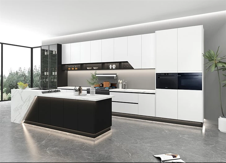 White Matte Kitchen Cabinet suppliers